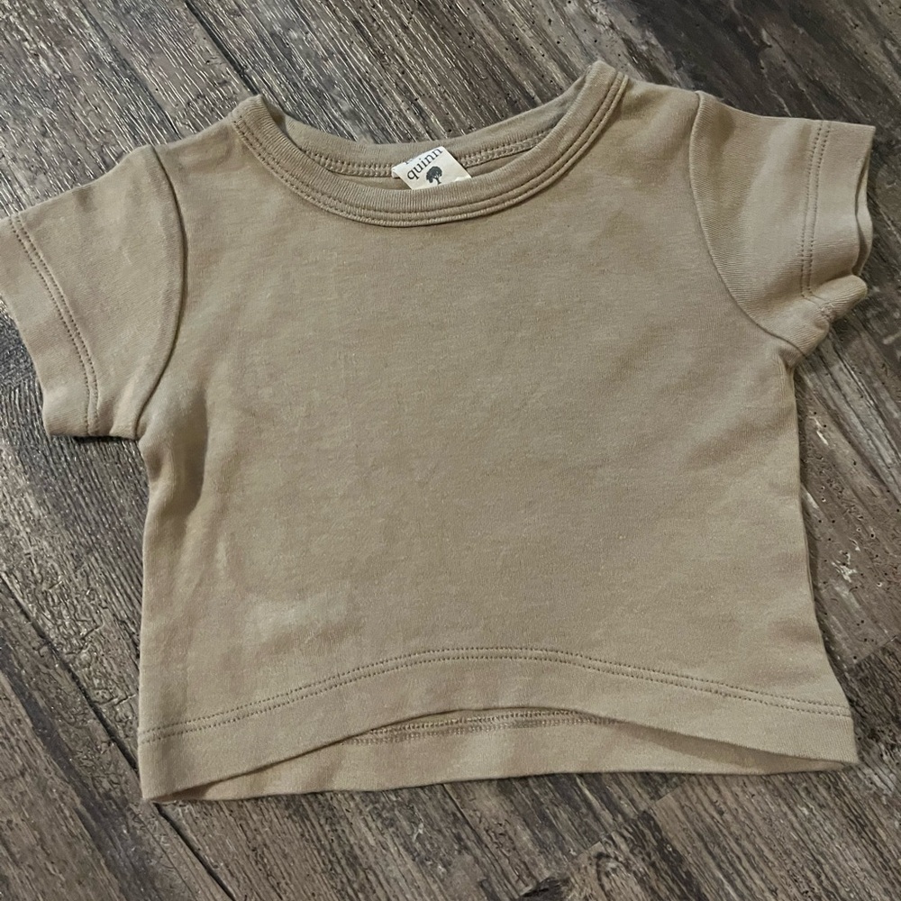 Kate Quinn Taupe Shirt